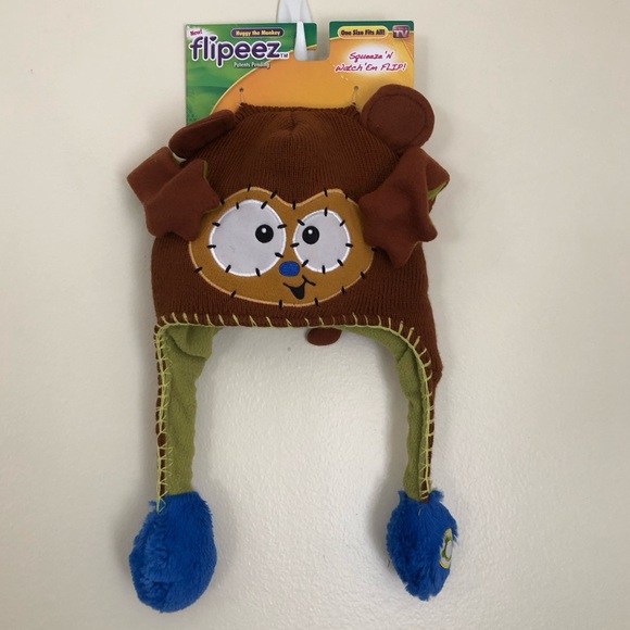 Flipeez Huggy the Monkey Hat 🙈 - Picture 1 of 10